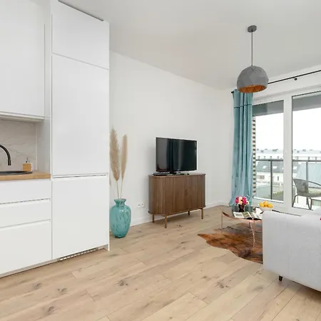 Lejlighed Stylish In Balcony & Wifi By Rent Like Gdynia